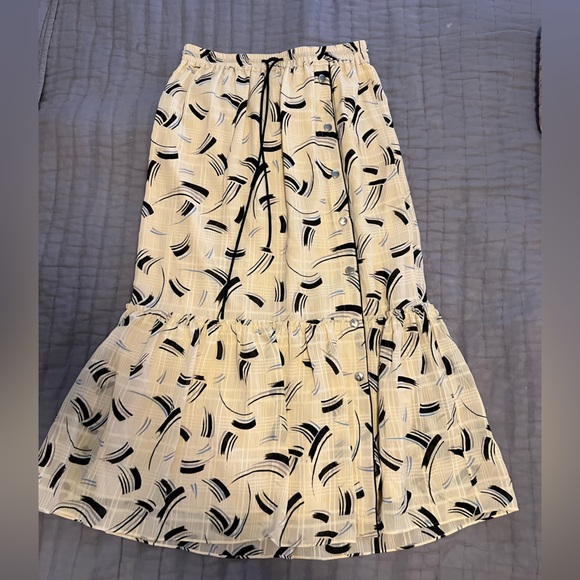 COACH Brushstroke Plaid Skirt - Picture 2 of 8